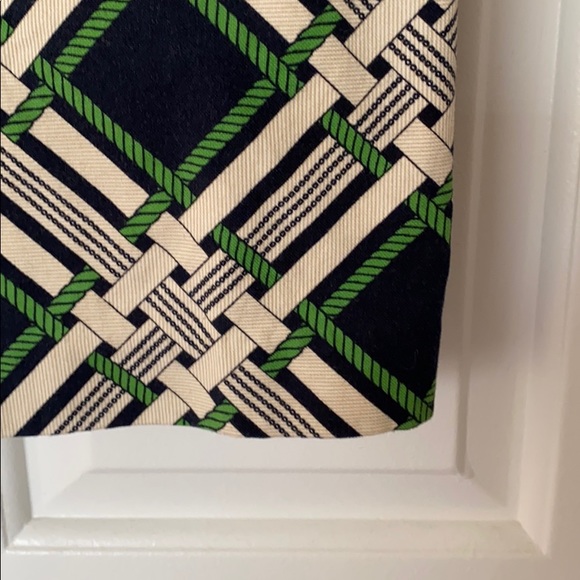 Vineyard Vines shift dress Navy/Green/cream - Picture 3 of 5